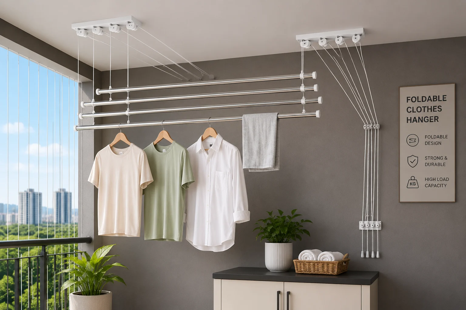 Stainless Steel Cloth Drying Hangers